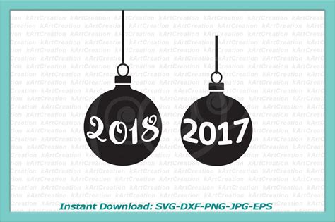 Download Free Christmas balls svg, Christmas 2017 svg, New year 2017 svg, 2017
svg, 2018 svg, Christmas ball svg, Merry Christmas svg, Happy New year
svg Creativefabrica